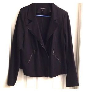 Lane Bryant Ponte Moto Jacket
